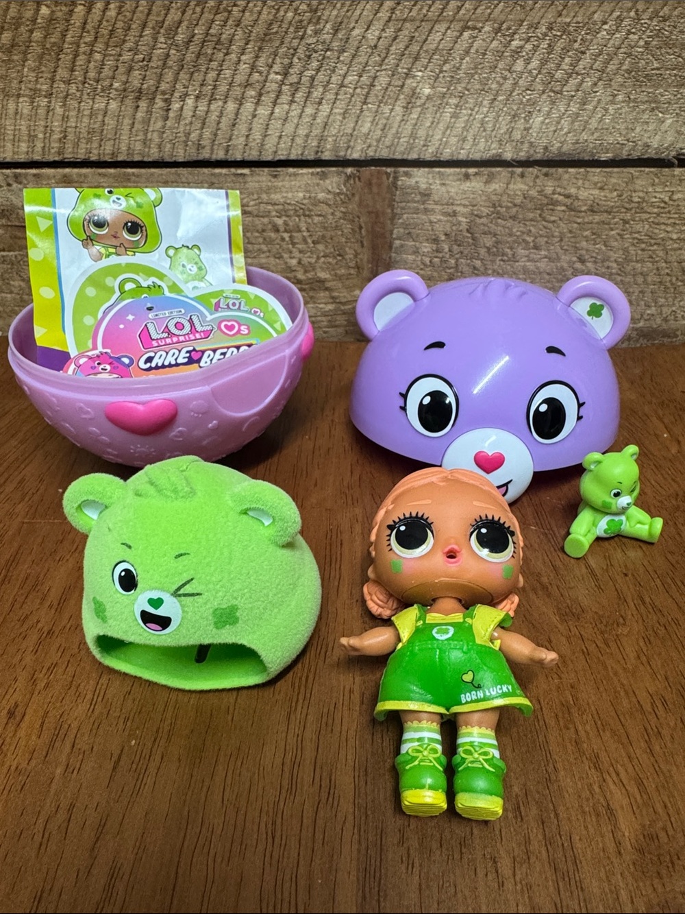 L.O.L. Surprise! Doll Playset with Lucky Green 🍀 CareBear